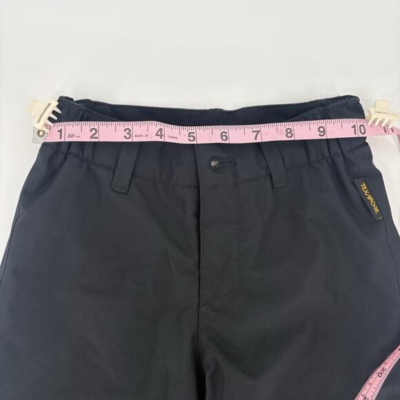 Jack Wolfskin Kids Ski Snowboard Winter Outdoor Trousers Pants Kids 3/4 Black - Picture 5 of 5